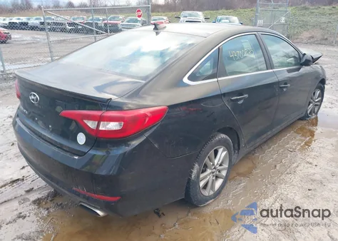 2015 Hyundai Sonata Se from USA, damaged, VIN 5NPE24AFXFH010234